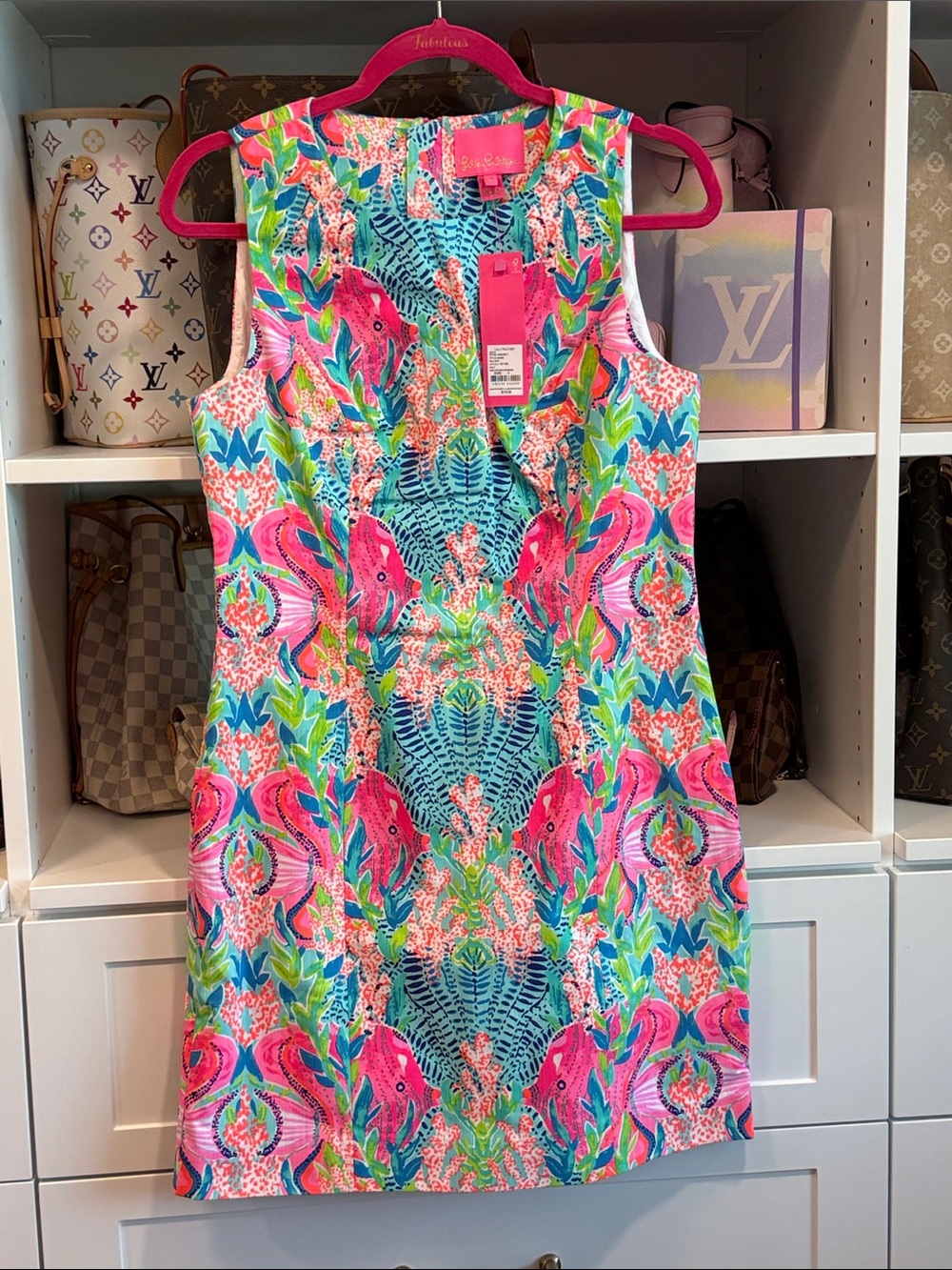 🔥 RARE HTF! Lilly Pulitzer NWT Mila Shift Dress Always Worth It Size 6